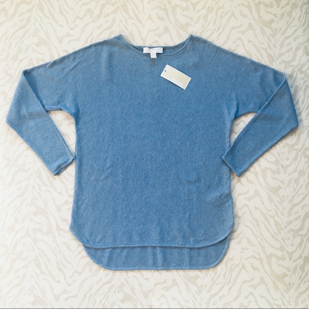 Michael Kors Chambray Sweater. Size Small. NWT